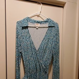 TALBOTS Print  Dress